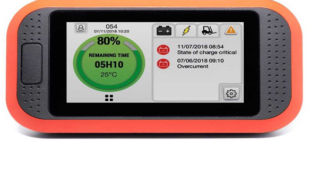 New Truck iQ dashboard display gives materials handling vehicle drivers real time visibility of battery status