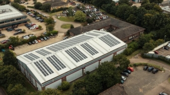 Solivus helps convert sunlight into savings in major warehouse project